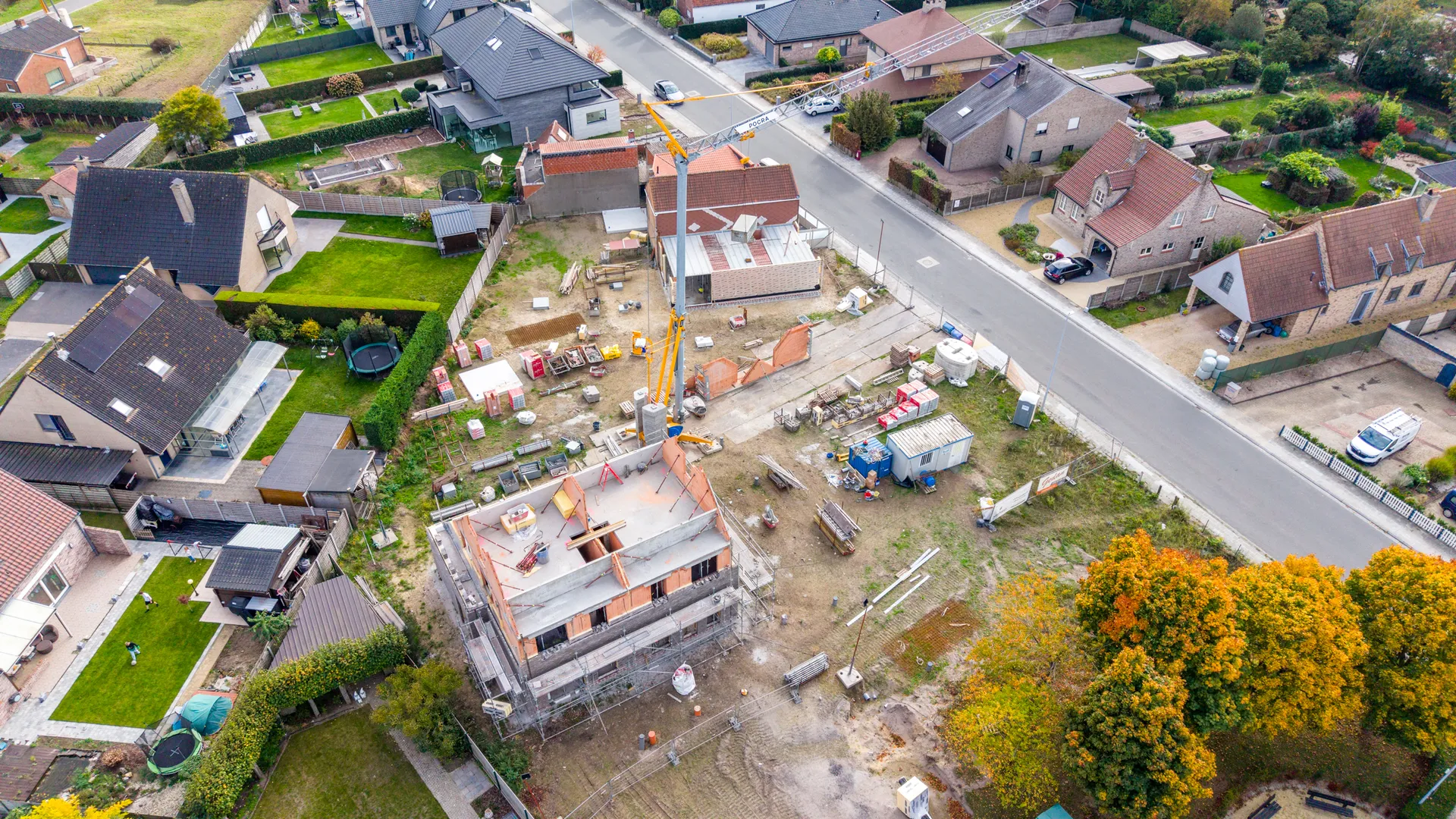 7 woningen Vijfwegstraat in Ettelgem